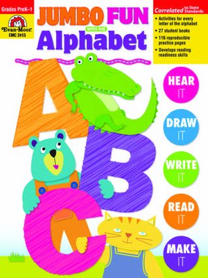 cover image of Jumbo Fun with the Alphabet